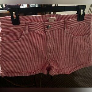 H&M Stripped Shorts